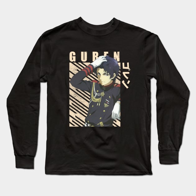 Guren Ichinose - Owari no Seraph Long Sleeve T-Shirt by Otaku Emporium